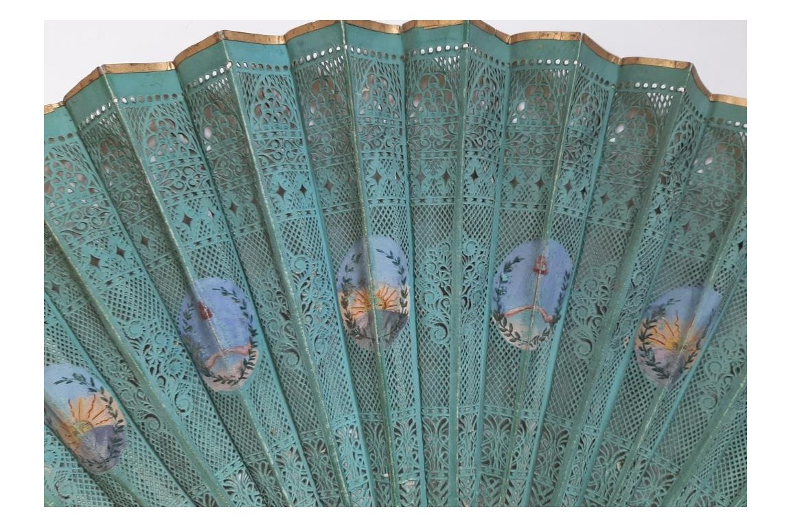 Elegant women of the Second Republic ? Fan circa 1848