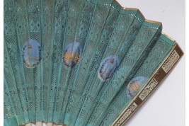 Elegant women of the Second Republic ? Fan circa 1848