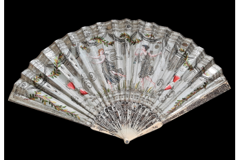 Silver lightning,  Empire period fan