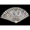Éclair d'argent, éventail d'époque Empire
