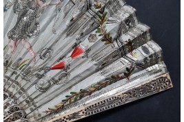 Éclair d'argent, éventail d'époque Empire