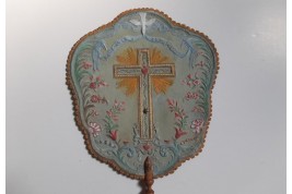 Écran de dévotion et arte povera, Italie, vers 1760