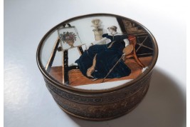 Changing pictures, candy box circa 1825