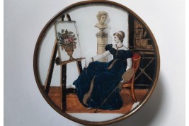 Changing pictures, candy box circa 1825