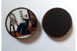 Changing pictures, candy box circa 1825