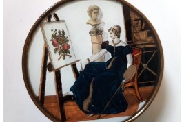 Changing pictures, candy box circa 1825