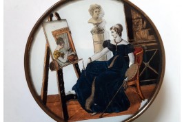 Changing pictures, candy box circa 1825