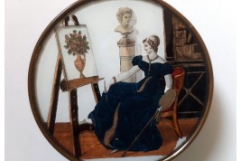 Changing pictures, candy box circa 1825