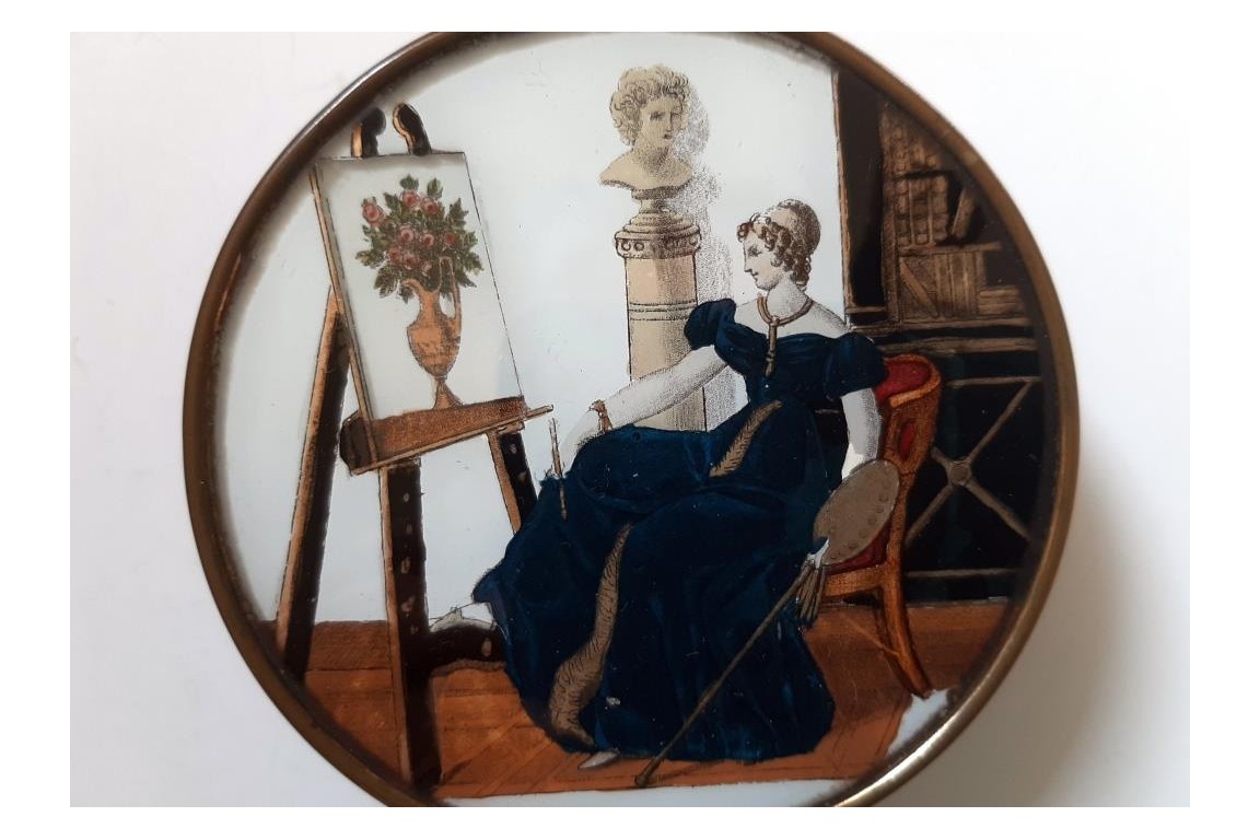 Changing pictures, candy box circa 1825