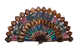 Cabriolet from China, 19th century fan