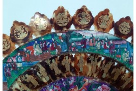Cabriolet from China, 19th century fan