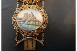 Bracelet souvenir de l'Inde, vers 1834-60
