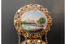 Bracelet souvenir de l'Inde, vers 1834-60