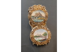 Bracelet souvenir de l'Inde, vers 1834-60