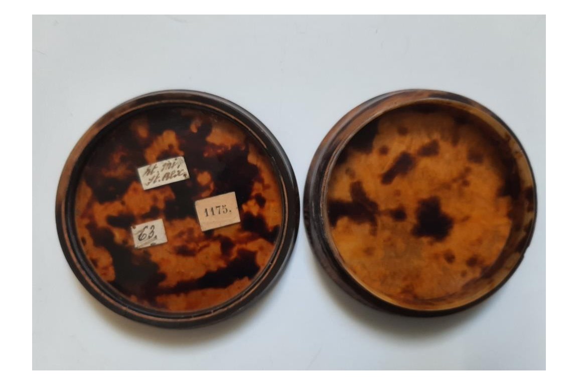 Young girl, 19th century snuffbox