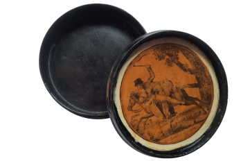The pleasure of racing, erotic snuffbox, early 19th century
