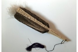 Argus, feather fan, China circa 1850