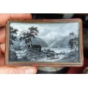 Grey landscape, 19th cetury snuffbox