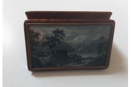 Grey landscape, 19th cetury snuffbox