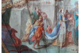 Caesar and Cleopatra, fan circa 1770