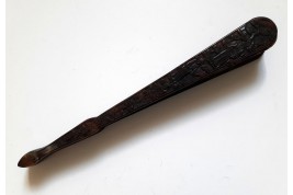 Chinese tortoiseshell fan, 19th century