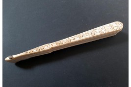 Chine géométrique, éventail vers 1795-1810