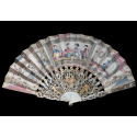 Chinoiserie, éventail vers 1770