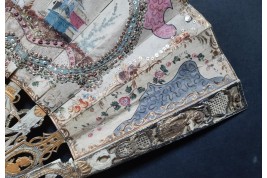Chinoiserie, éventail vers 1770