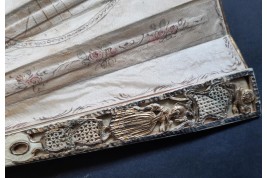 Chinoiserie, éventail vers 1770