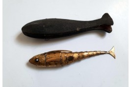 Poisson, boite à épices, XVIIIeme siècle