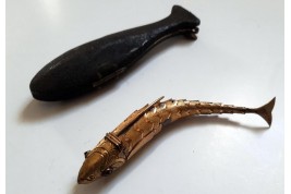 Poisson, boite à épices, XVIIIeme siècle