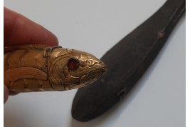 Poisson, boite à épices, XVIIIeme siècle
