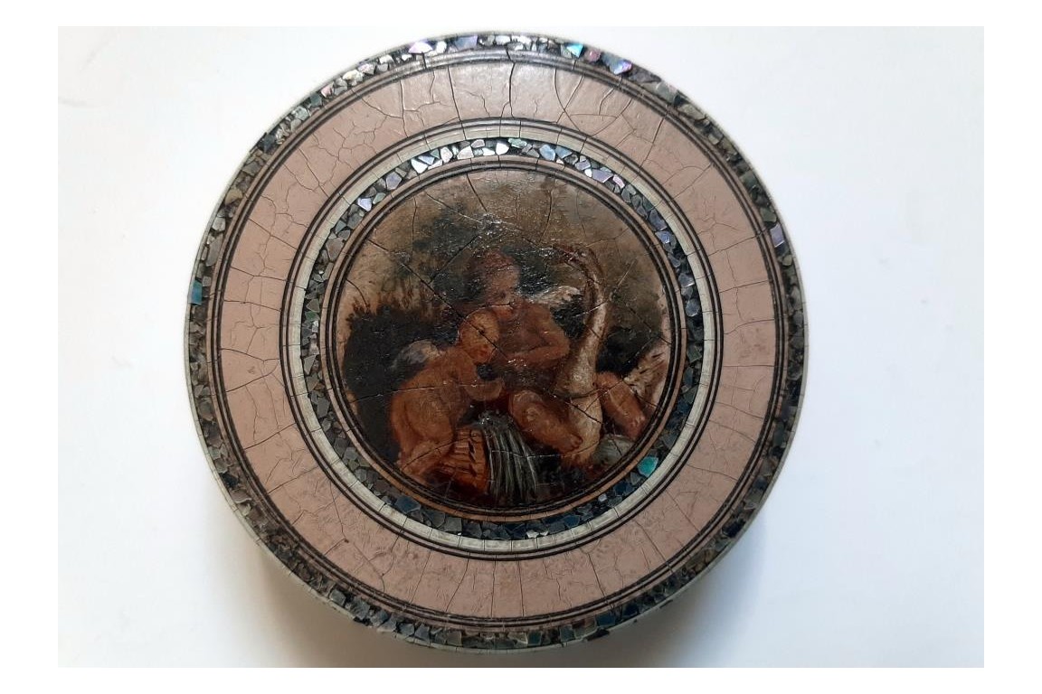 Tabatière au cygne, XVIIIème siècle ?