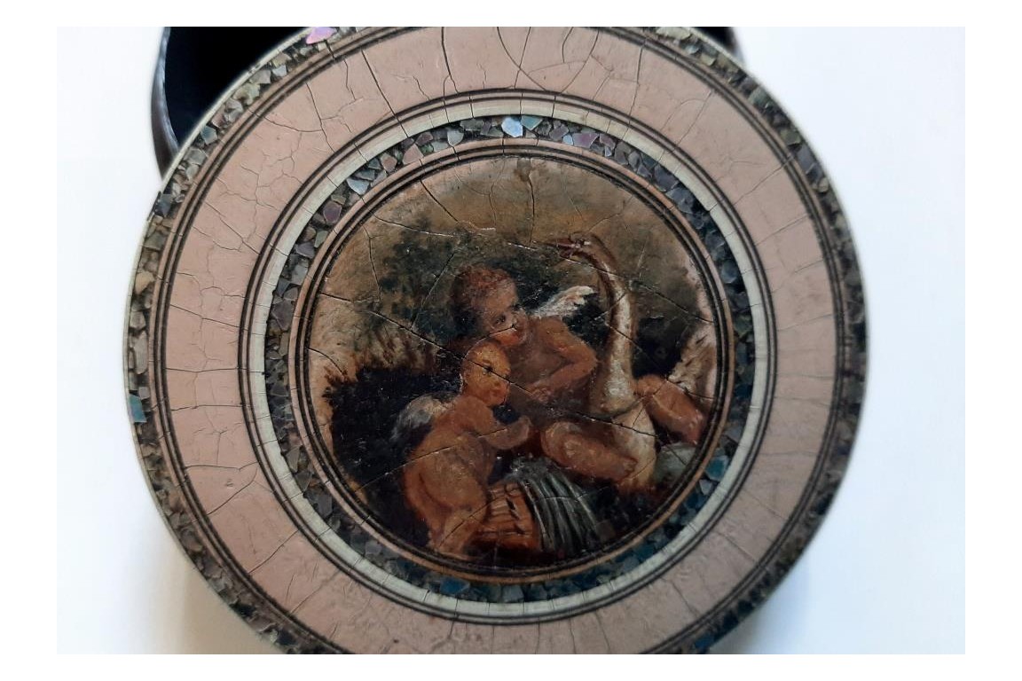 Tabatière au cygne, XVIIIème siècle ?