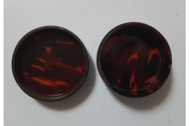 Beauty with fern, 18 or 19th century snuffbox