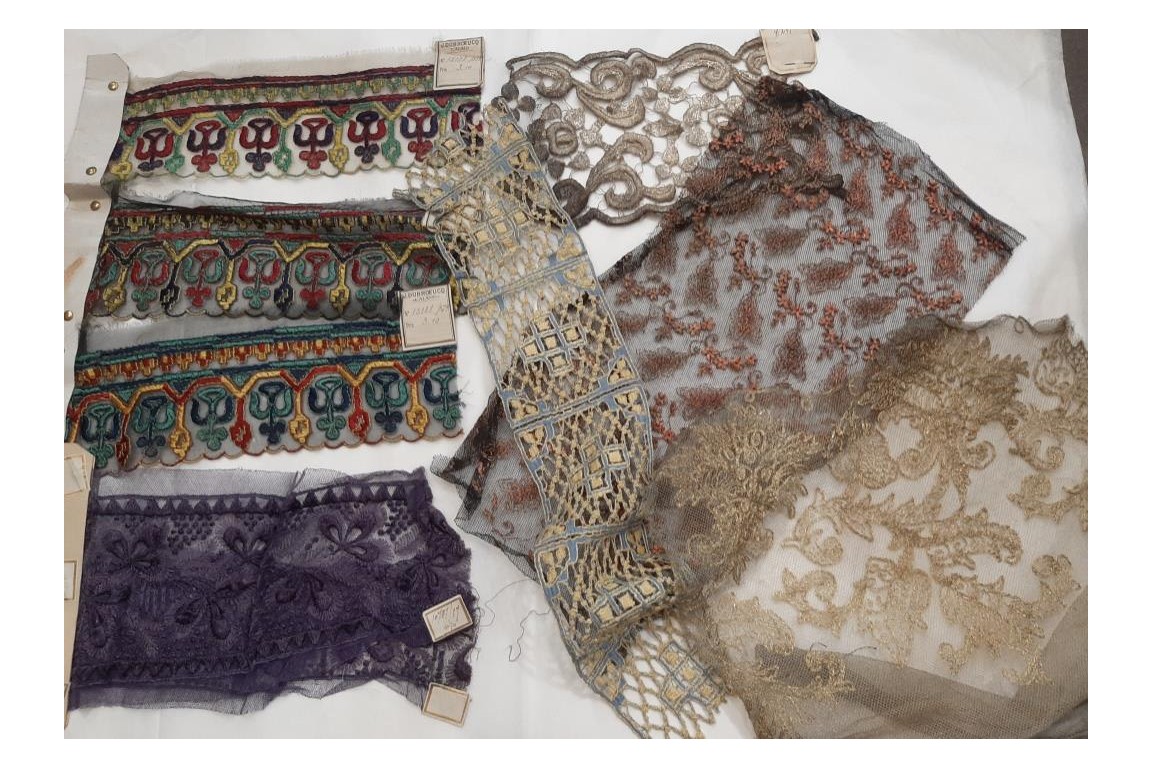 "Lace novelty", Art Deco period, Dubroeucq workshop in Calais