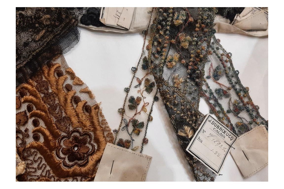 "Dentelle Nouveauté " période Art Déco, fond d'atelier Dubroeucq à Calais