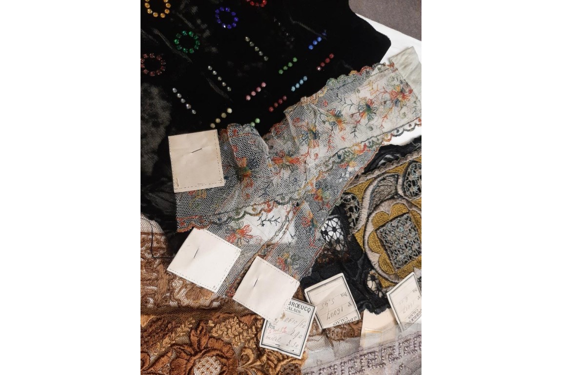 "Lace novelty", Art Deco period, Dubroeucq workshop in Calais