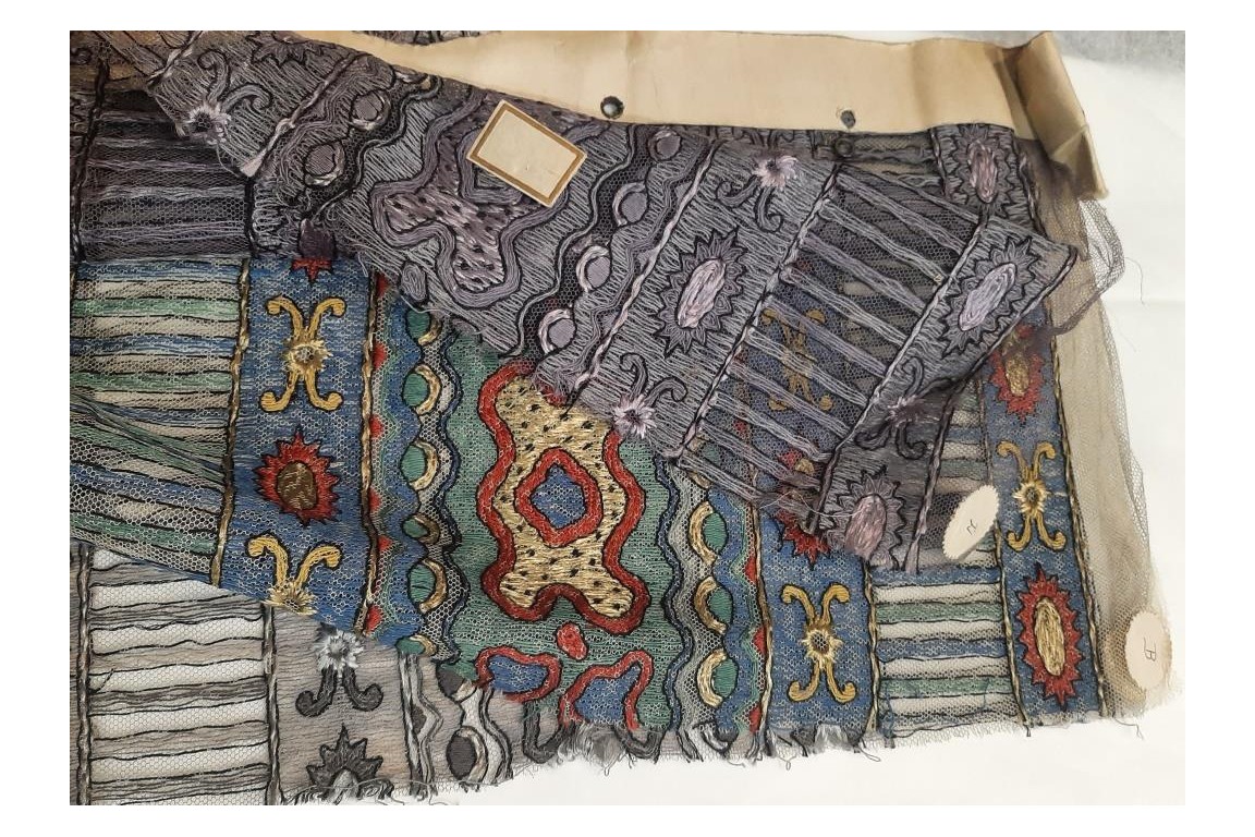 "Lace novelty", Art Deco period, Dubroeucq workshop in Calais