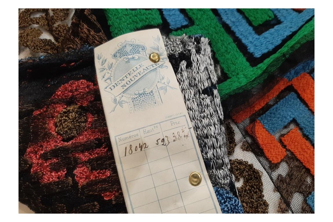 "Lace novelty", Art Deco period, Dubroeucq workshop in Calais