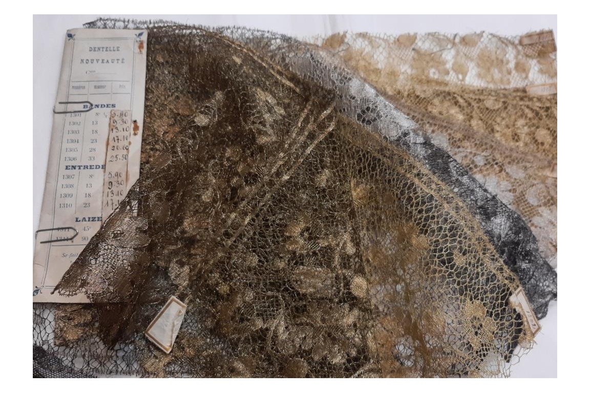 "Dentelle Nouveauté " période Art Déco, fond d'atelier Dubroeucq à Calais