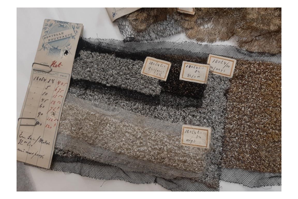 "Dentelle Nouveauté " période Art Déco, fond d'atelier Dubroeucq à Calais