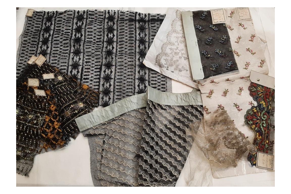 "Lace novelty", Art Deco period, Dubroeucq workshop in Calais