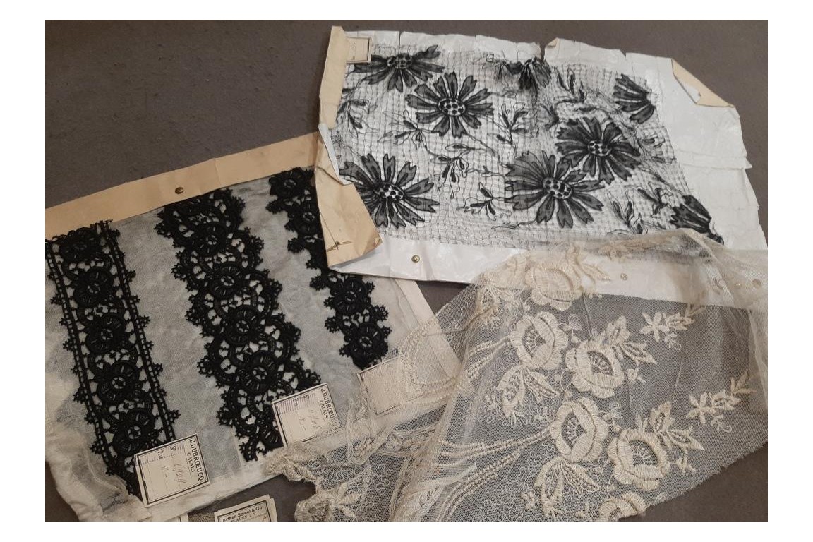 "Dentelle Nouveauté " période Art Déco, fond d'atelier Dubroeucq à Calais