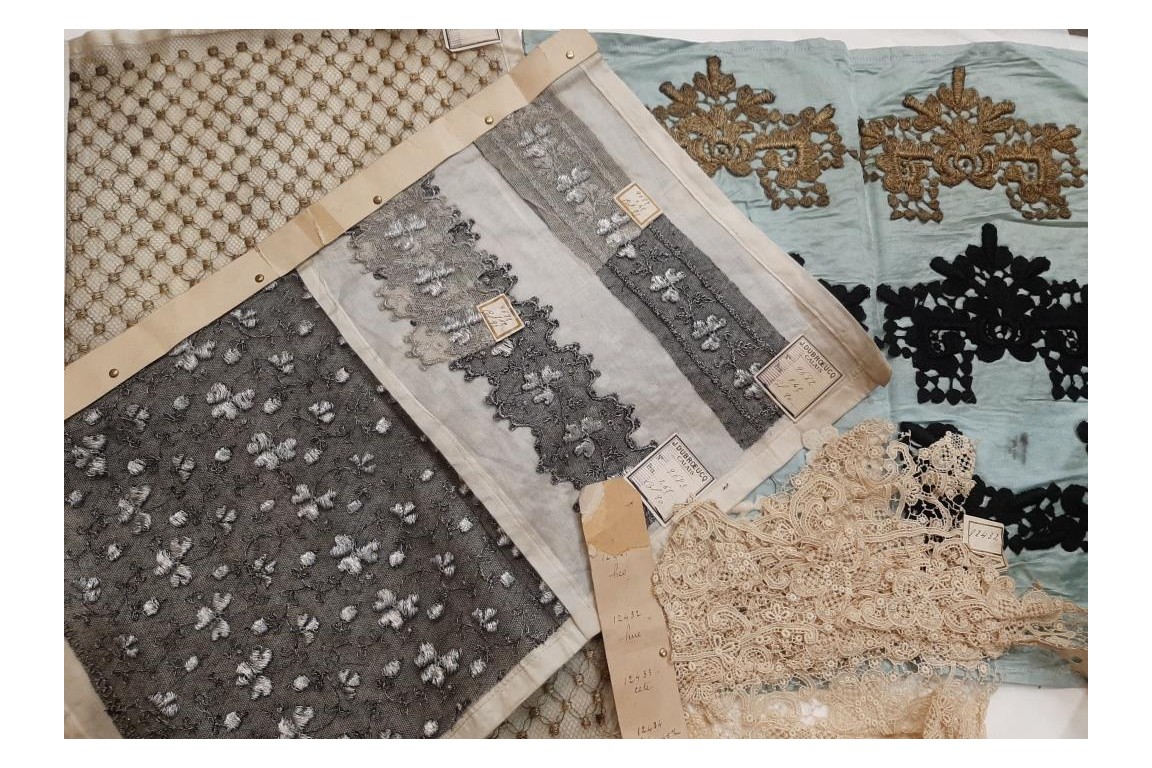 "Lace novelty", Art Deco period, Dubroeucq workshop in Calais