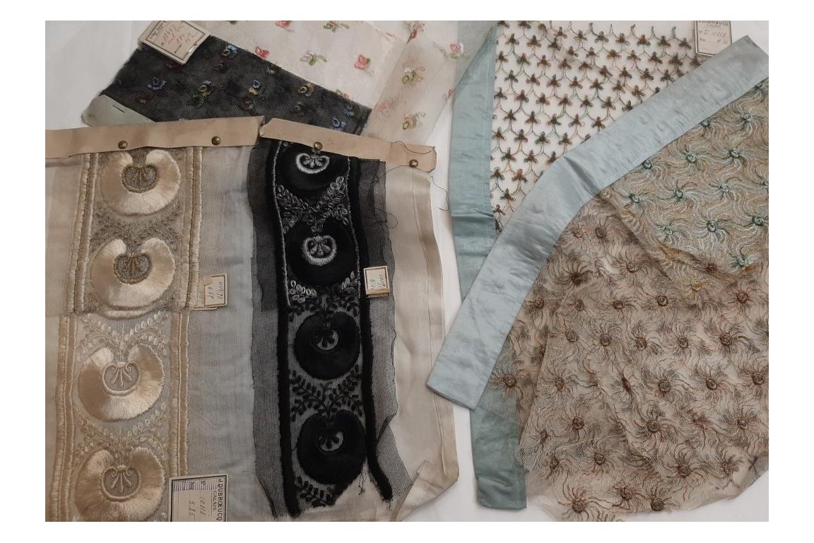 "Lace novelty", Art Deco period, Dubroeucq workshop in Calais