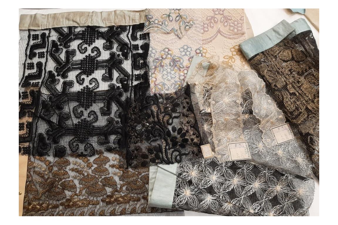 "Lace novelty", Art Deco period, Dubroeucq workshop in Calais