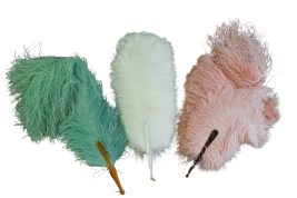 Fantastic feathers, fans circa 1920-25