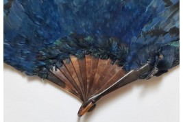 Oiseau bleu, éventail Duvelleroy (?)  vers 1922
