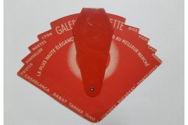 Galeries La fayette, advertising fan by Jack Roberts, circa 1931